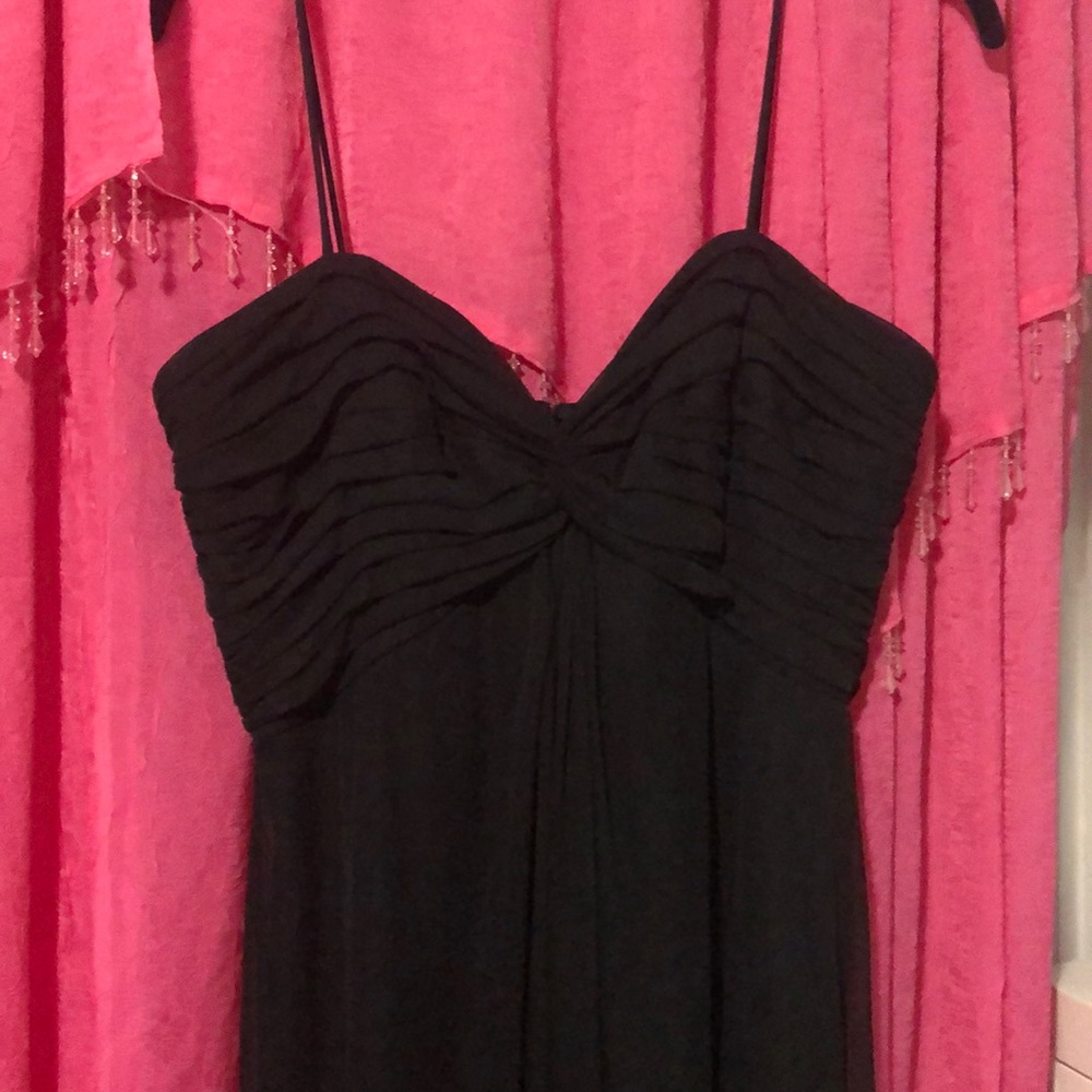 Black evening dress